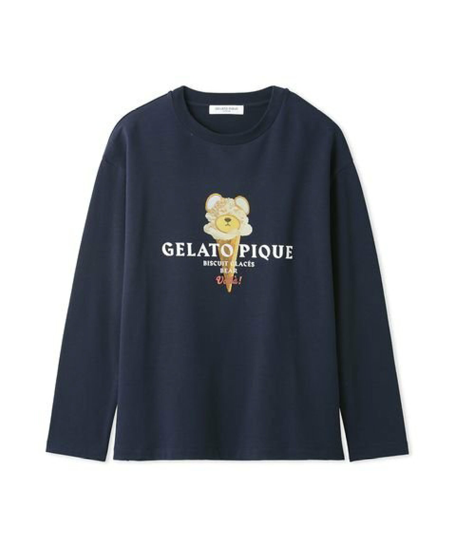 【HOMME】レーヨンベアプリントTシャツ